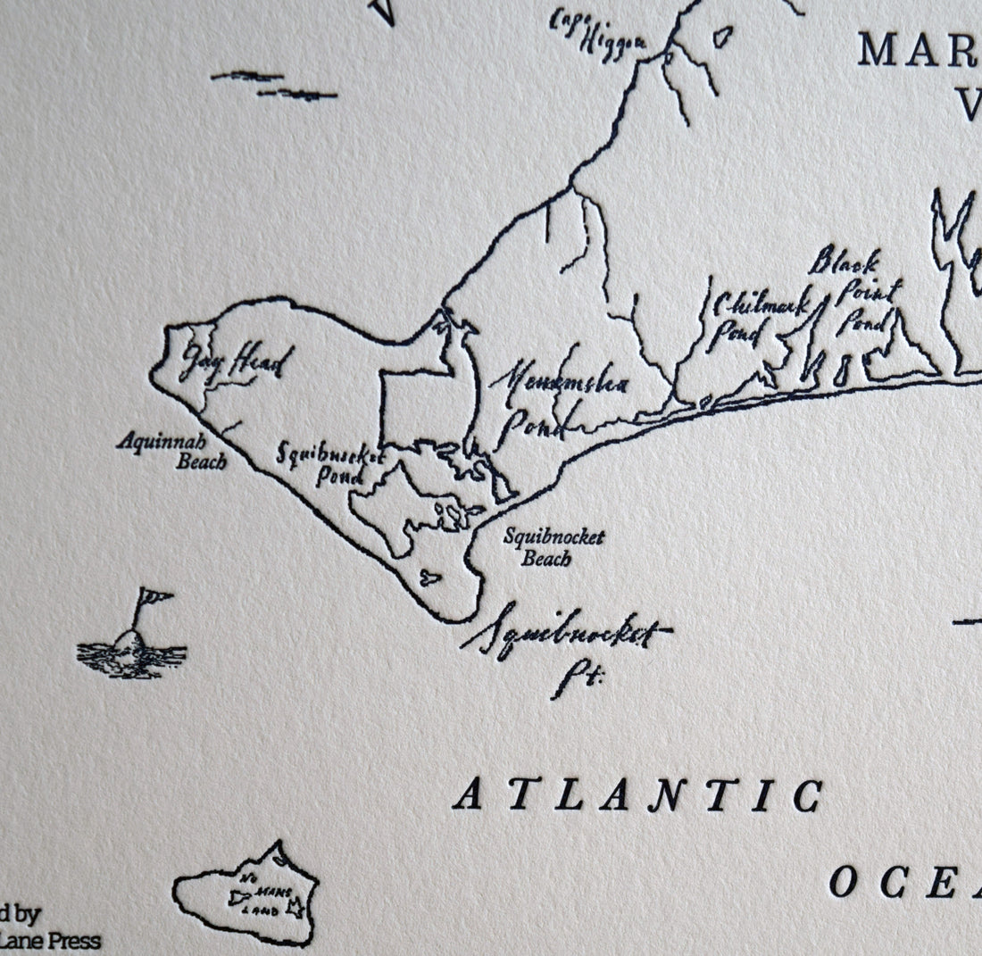 Martha's Vineyard Mini Map