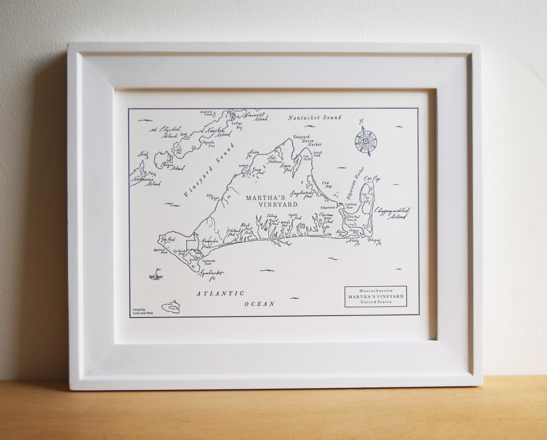 Martha's Vineyard Mini Map