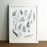 Pacific Northwest wall art fern print