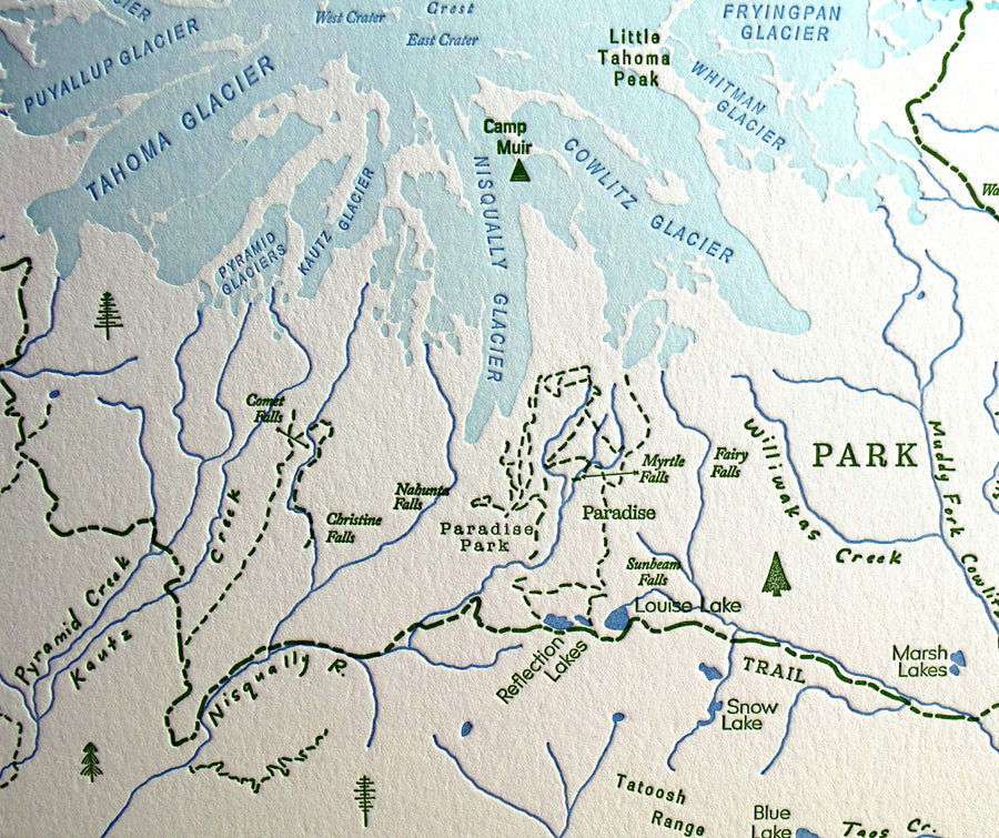 Camp Muir Mount Rainier Paradise Park
