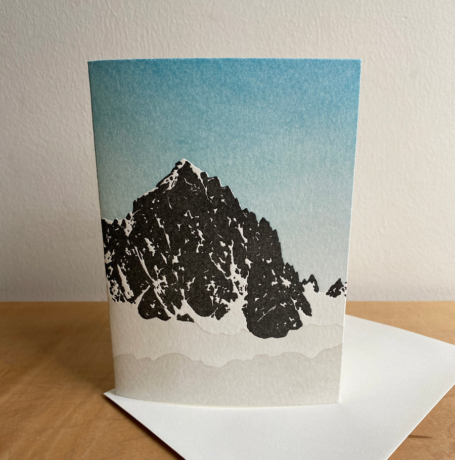 Alps Mountain Card