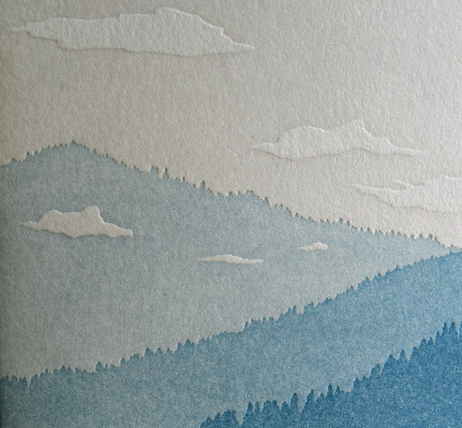 Mountain Skyline Card