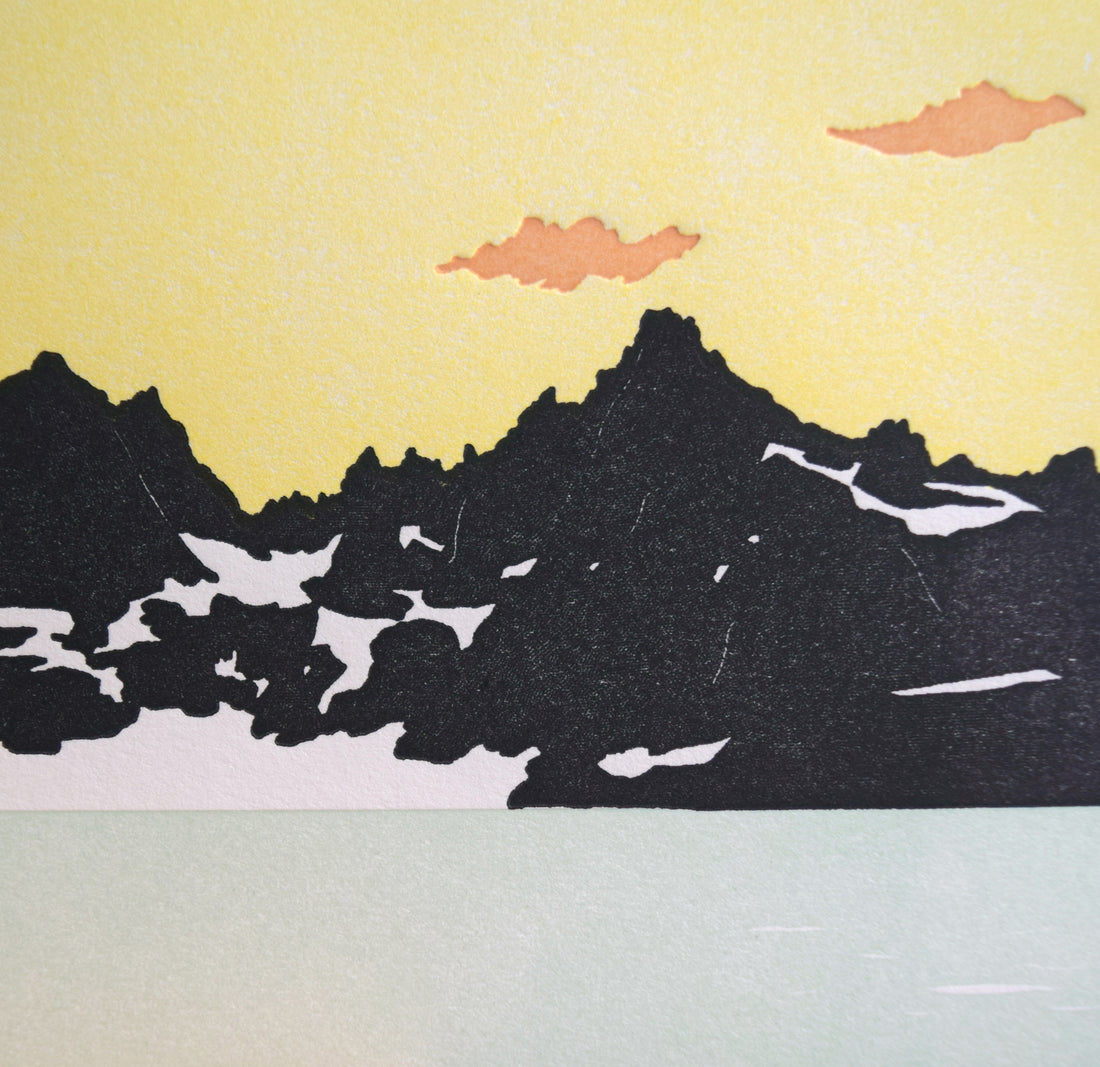 Mountain Dawn Card