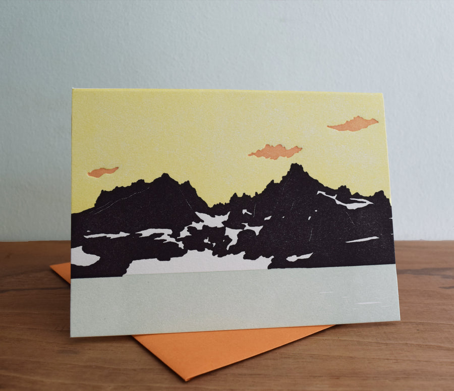 Mountain Dawn Card