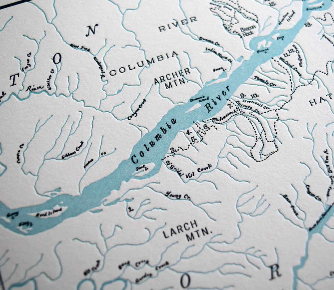 Wild Portland, the Columbia River Gorge and Mt Hood Map