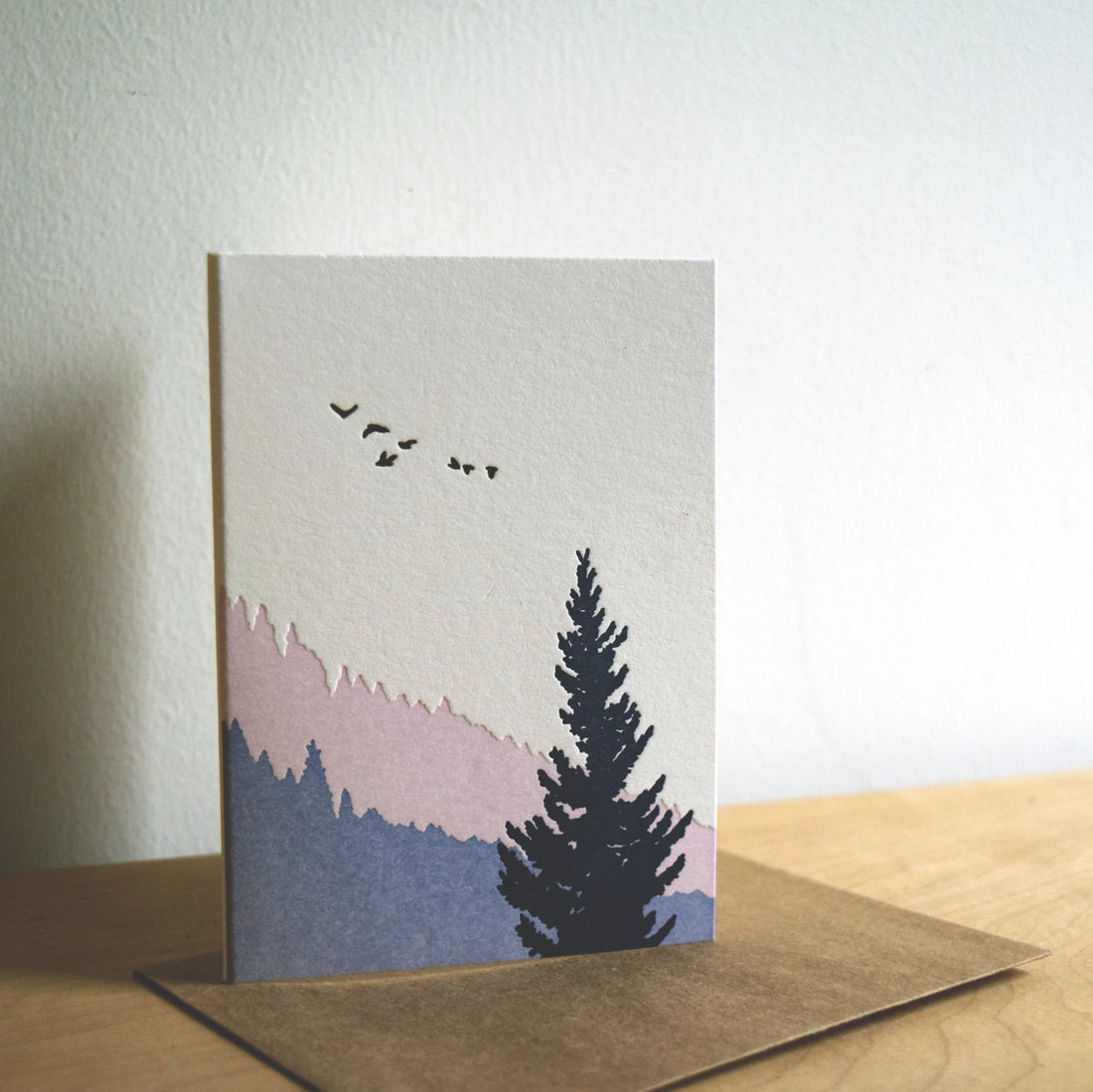 Forest Sunrise Card