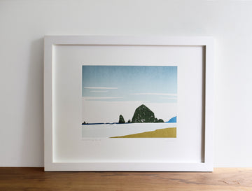 Haystack Rock, Cannon Beach, Oregon, Landscape Print