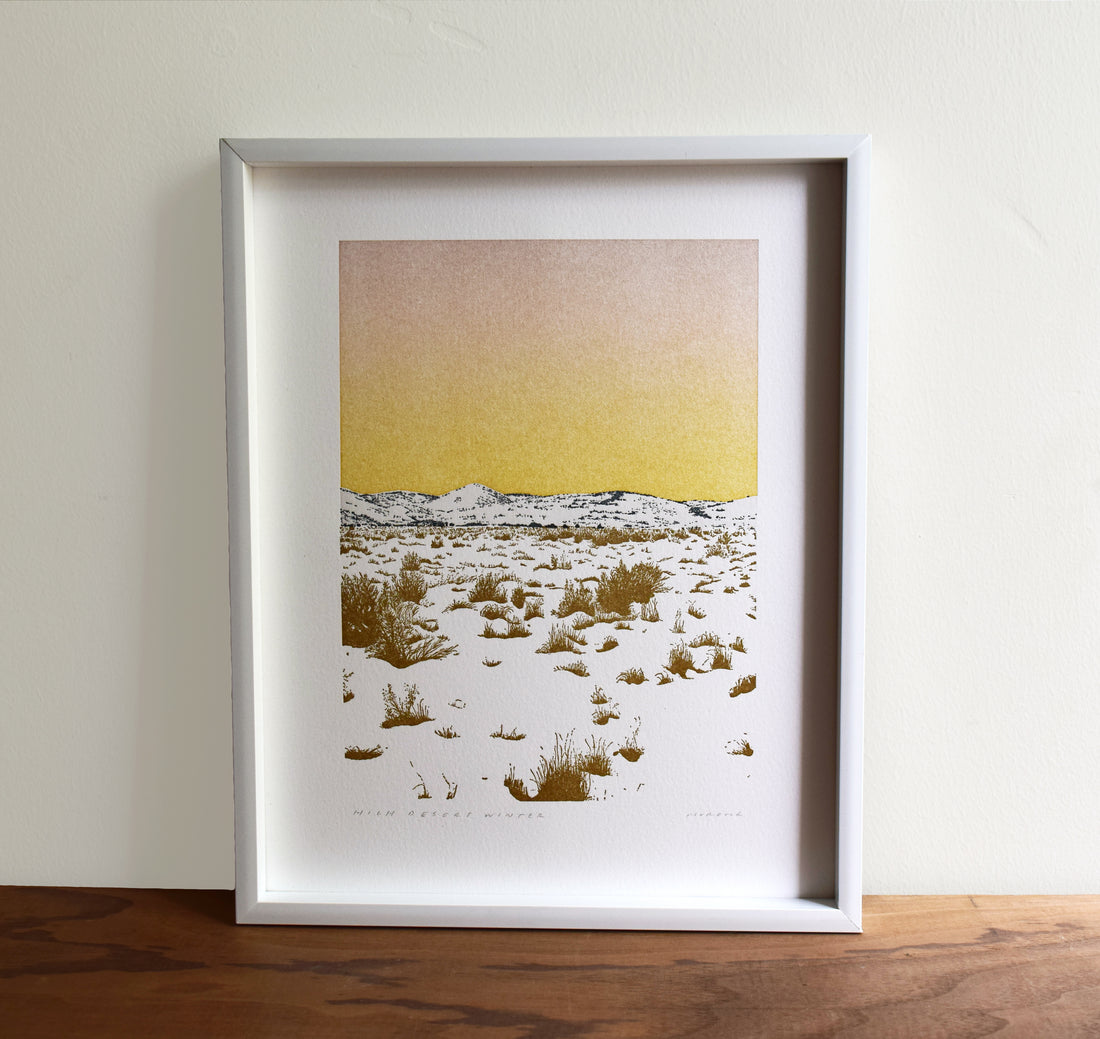 High Desert Winter Print
