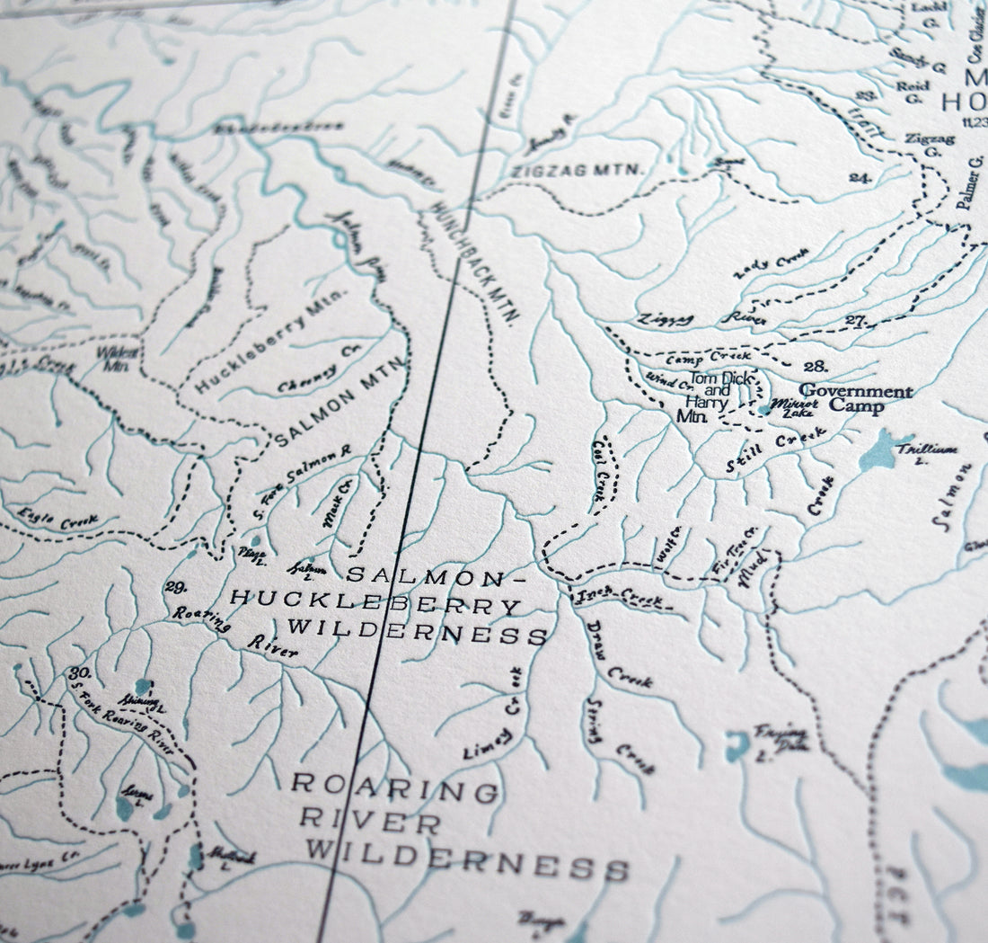 Wild Portland, the Columbia River Gorge and Mt Hood Map