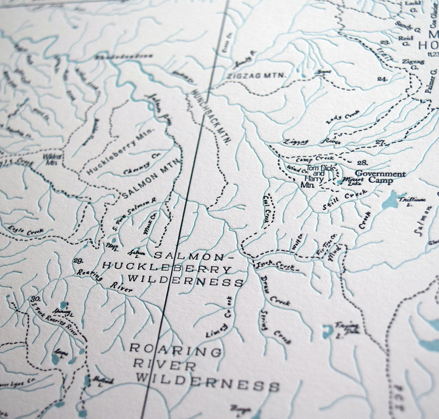 Wild Portland, the Columbia River Gorge and Mt Hood Map