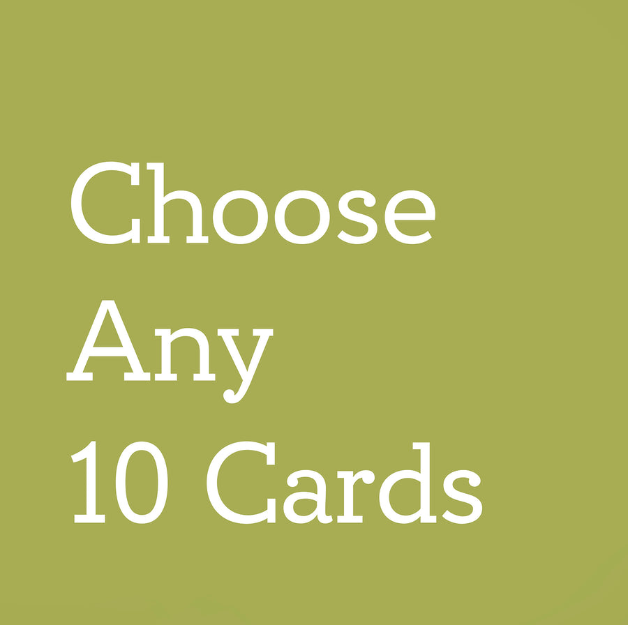 Ten Assorted Greeting Cards