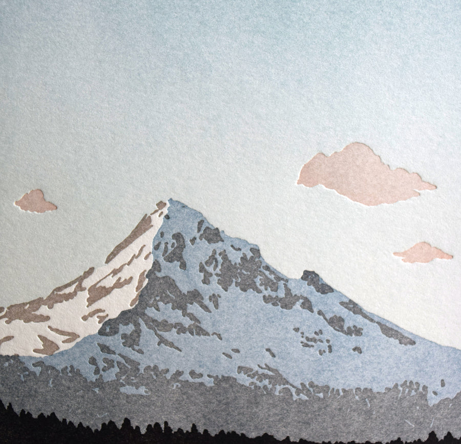 Wy'East (Mount Hood) from Lost Lake Print
