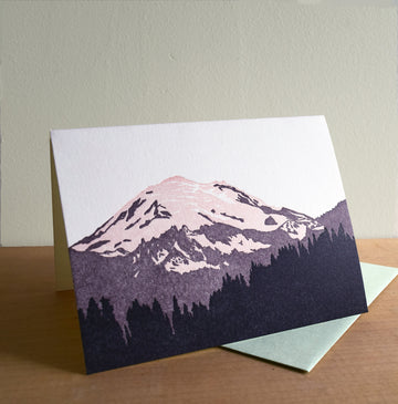 Mount Rainier, Sunrise Side Card