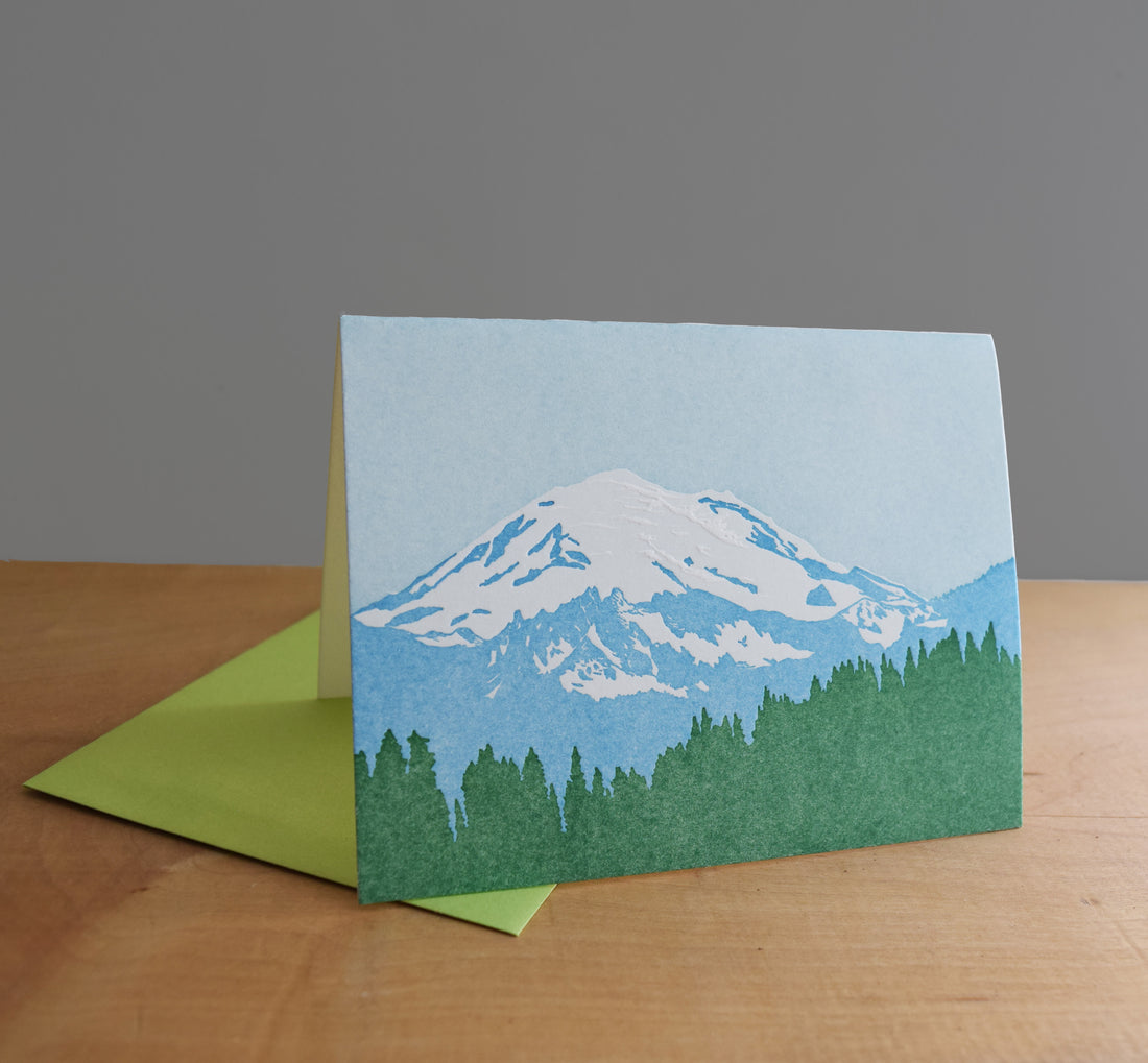 Mount Rainier, Summertime Card