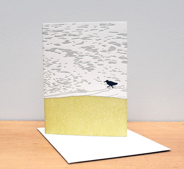 Seashore Sandpiper Card