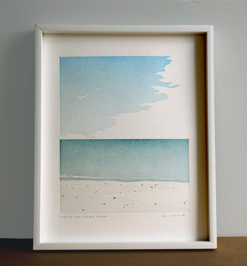 Horizon Line, Letterpress Print
