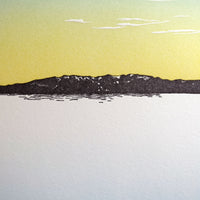 Glass, Lake Tahoe Landscape Print