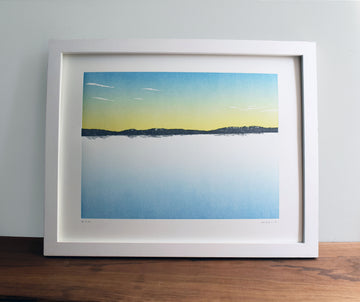 Glass, Lake Tahoe Landscape Print